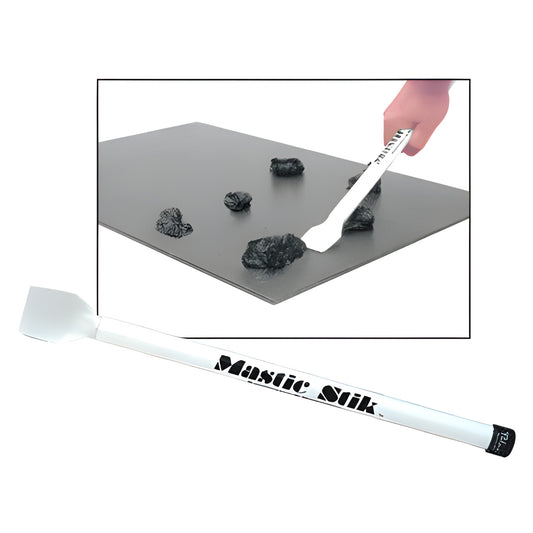 Palmer Mastic Stik MS97 - white 16.5" PVC applicator/remover with 1.5" chiseled scoop for mirror mastic