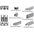 CRL D603/D601 Satin Anodized Deluxe Track Kit w/ Steel Ball Bearings