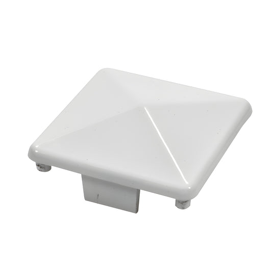 PC1HW Sky White aluminum A380 pyramid post cap for CRL 1100 glass railing posts