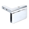 CRL Prima left-hand polished chrome pivot hinge for 8-10mm glass shower doors (PPH05LCH)