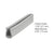 CRL Gray Vinyl Glazing Seal 11/32" Channel 5/16" Metal 100' Roll