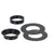 CRL Black Plastic Replacement Gasket Set for Swivel Glass Clamp