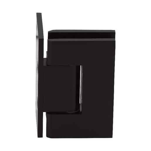 CRL Oil Rubbed Bronze Adjustable Wall Mount Offset Back Plate Hinge - Elegant & Durable