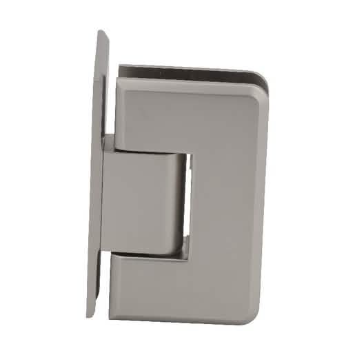 Satin Nickel Cologne 044 Series Wall Mount Hinge with Offset Back Plate - CRL Product