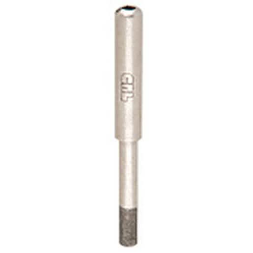 CRL 1/4" DCD Series Straight Shank Electro-Formed Diamond Drill for Precision Drilling