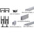 CRL 72" Brushed Nickel Glass Sliding Track Kit D603/D602 Nylon Wheels
