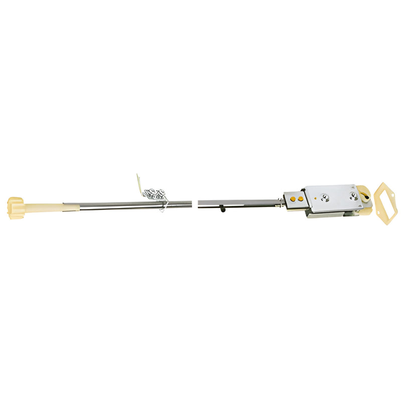 CRL DL2240B expanding top bolt assembly for inactive door - adjustable nylon rod, rod guide and header strike