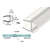 CRL 5/16 in Translucent Vinyl Bulb Seal for Glass Doors