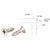 CRL End Cap Screws Replacement Hardware