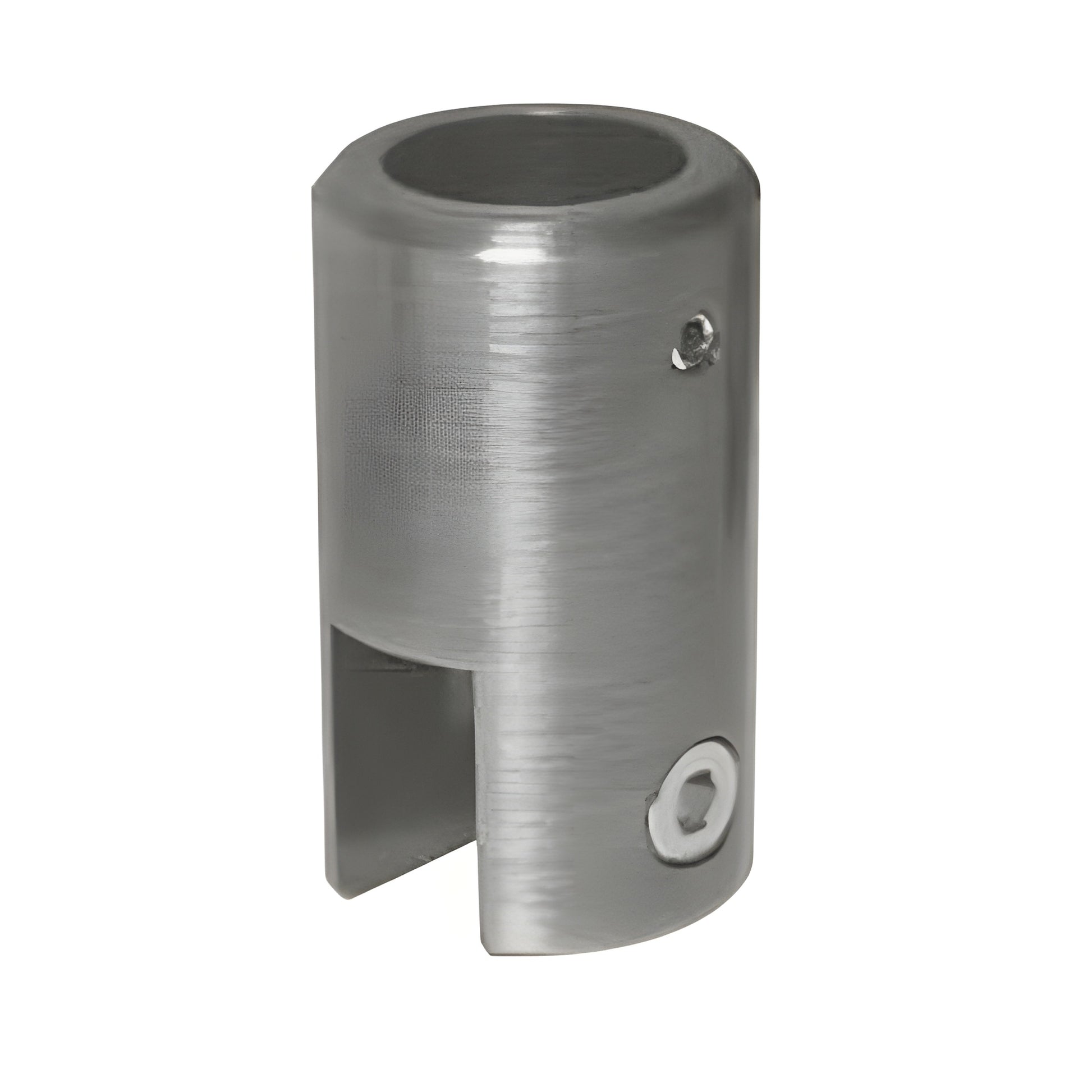 CRL S910BN brushed-nickel support bar bracket for 3/8-1/2 (10-12mm) tempered glass