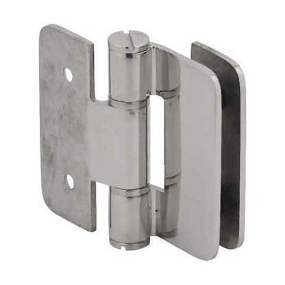 CRL Polished Stainless Zurich 05 Series Wall Mount Outswing Hinge - Sleek and Durable Desi