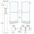 CRL-U.S. Aluminum 72x84 White KYNAR® Butt-Hinge Entrance Door Pair