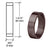 CRL Dark Bronze 0.360" Straight Cylinder Ring Replacement