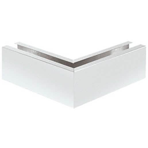 CRL Satin Anodized 12\" 90º Mitered Corner Cladding for W5B Windscreen Base Shoe