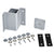 CRL Clear Anodized Aluminum 90° Inside Fascia Mount Bracket