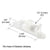 CRL 3/8 in Nylon Sliding Window Roller Replacement for Aluminum