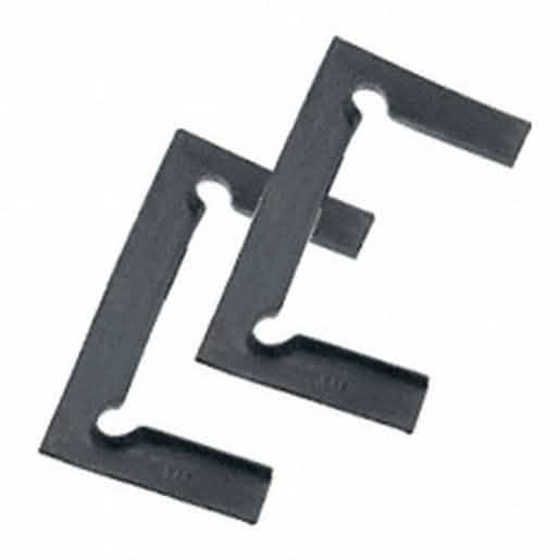 CRL 2.5 mm Gaskets for Vienna Hinges, 5/16" Glass, Enhance Glass Door Installations