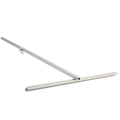 CRL PSC400 48" aluminum production glass cutter with adjustable arm, straightedge rail and multi-wheel carbide cutting head