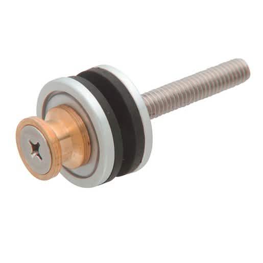 CRL Satin Anodized Replacement Washer Set for Back-to-Back Solid Pull Handle - Image 1