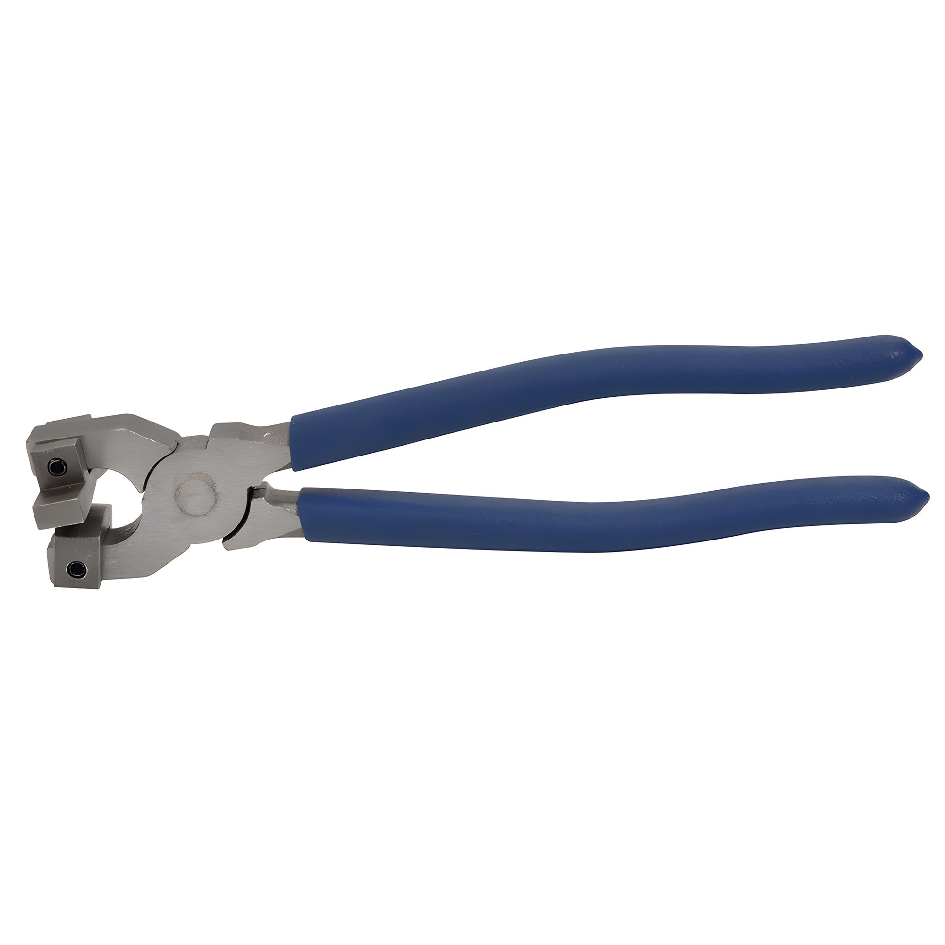 PPG1 CRL glass running pliers, 9.5 steel with blue cushioned handles, floating self-aligning jaws for glass up to 1/2 .