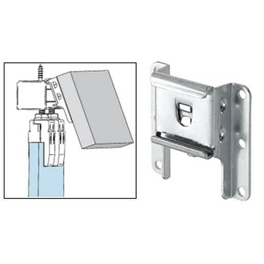 CRL50/70 Top Track Trim Cover Support - Durable, sleek design for smooth sliding doors