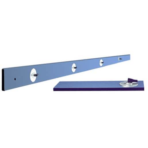 CRL 120" Phenolic Straight Edge with Suction Cups for Precision Cutting and Measuring