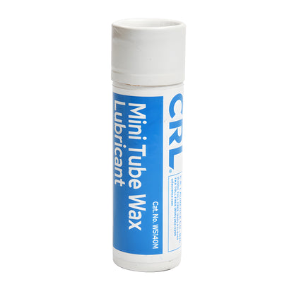 CRL WS140M mini tube wax lubricant - pocket-sized white stick with blue label