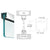 CRL Stainless Wide U-Channel Top-Load Roll-In Gasket 3/8-1/2 120"