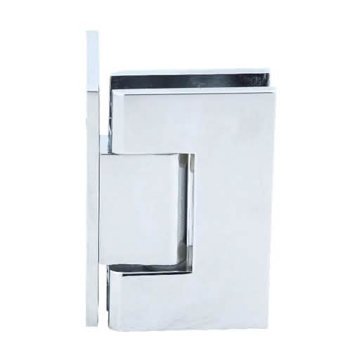 CRL Geneva 544 Wall Mount Offset Hinge in Polished Chrome - Sleek and Durable Design