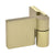 CRL Lugano Brushed Bronze Wall Mount Door Hinge - Left-Hand