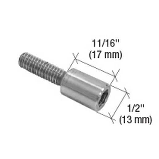 CRL Short Stop/Strike Keeper Bumper Post - Durable, High-Quality Door Hardware