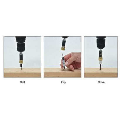 CRL QuickBit 3/8" Countersink/Drill Bit - Precision drilling tool for smooth finishes.