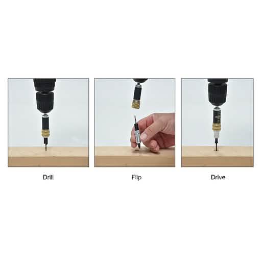 CRL QuickBit 3/8" Countersink/Drill Bit - Precision drilling tool for smooth finishes.
