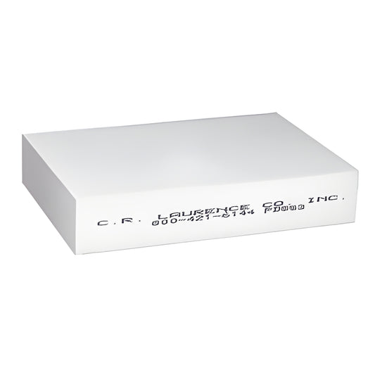 White rectangular 100-grit stone (PDSS3) for sharpening production diamond drills.