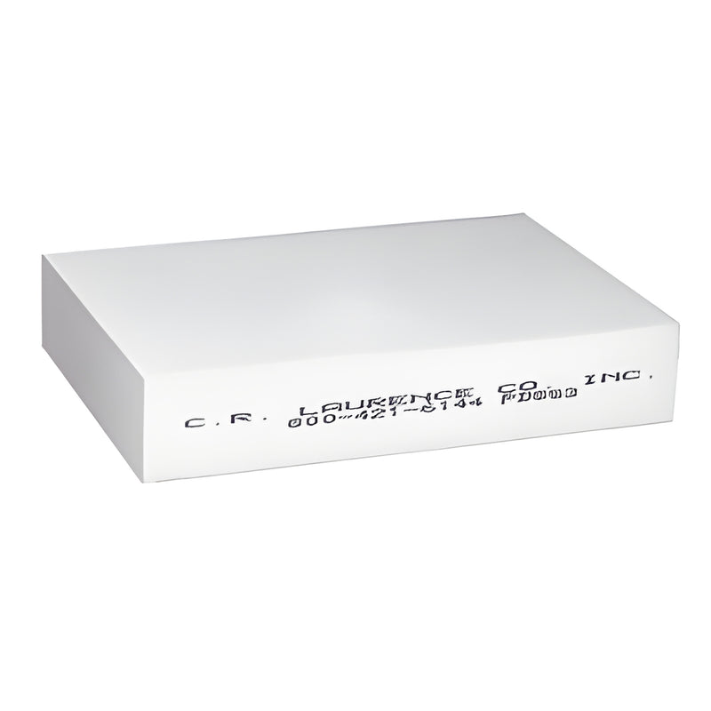 White rectangular 100-grit stone (PDSS3) for sharpening production diamond drills.