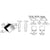 CRL Chrome 3/8" 52° Slant Type A Railing End Clamp for Stair/Walkway
