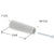CRL White Sliding Glass Door Bumper 2-5/8 in Replacement Stop