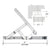 CRL 8-Inch 4-Bar Secure Casement Window Hinge
