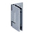 CRL Junior Geneva 044 Polished Chrome Wall-Mount Offset Hinge
