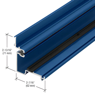 CRL-U.S. Aluminum Thermally Improved Paintable Door Jamb Bar 24'-2"