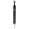 Blumcraft MPHT0P security latch - vertical stainless steel panic latch with black sleeve and blue alignment indicator.