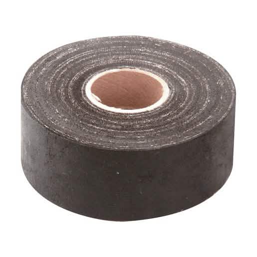 CRL Black 1-1/2" Friction Tape - High-quality, durable adhesive for electrical insulation.