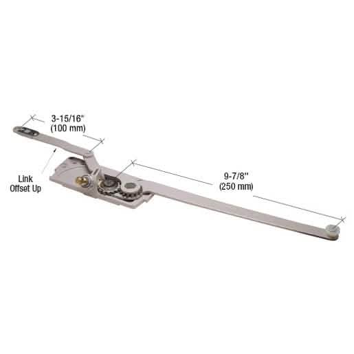 CRL Truth 3-15/16" Left Hand Mechanism for Entrygard Casement Window Operator