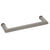 CRL MT 18 in Brushed Nickel Mitered Round Towel Bar Single Side