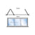 CRL S80 Monterey Thermally Broken 2+1 Left Bi-Fold Door, Flush Sill