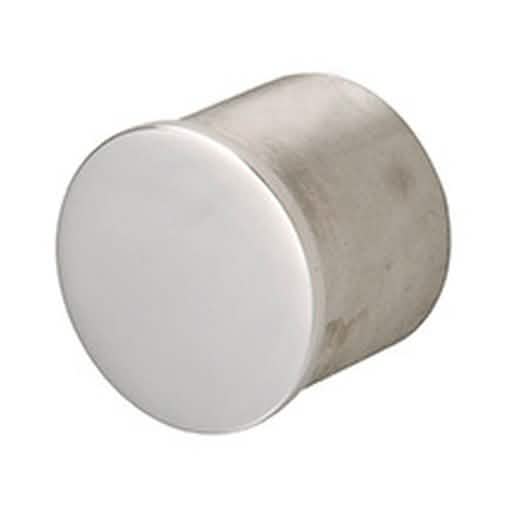 CRL 316 Polished Stainless Steel End Cap for 1-7/8" GRRF20 Series Railing, sleek finish