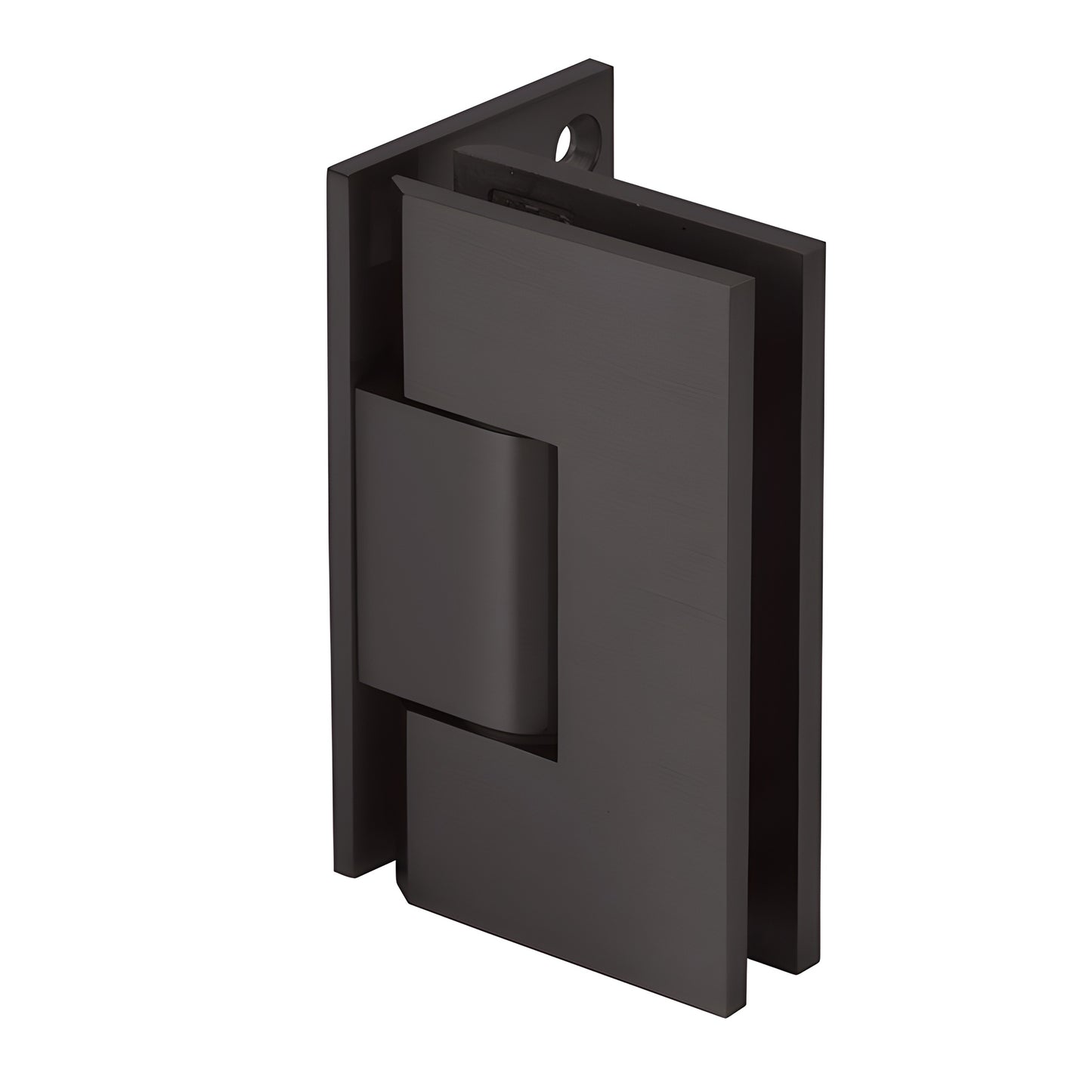 Vienna offset adjustable wall-mount shower hinge, oil rubbed bronze finish, SKU V1E3440RB