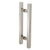 8" Square Ladder Cabinet Pull Back-to-Back Drawer Handle