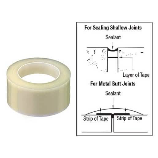 CRL 2" Bond Breaker Tape - Durable, high-performance tape for construction and glazing.