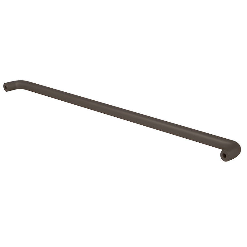 Dark bronze 33 in. aluminum Astral II push bar (1" dia) for single-acting doors - SKU PR0312236